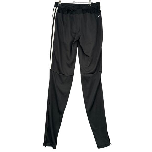 Adidas Black White Stripes Elastic Waistband Trackpants Womens‎ Pants XS - Picture 2 of 8